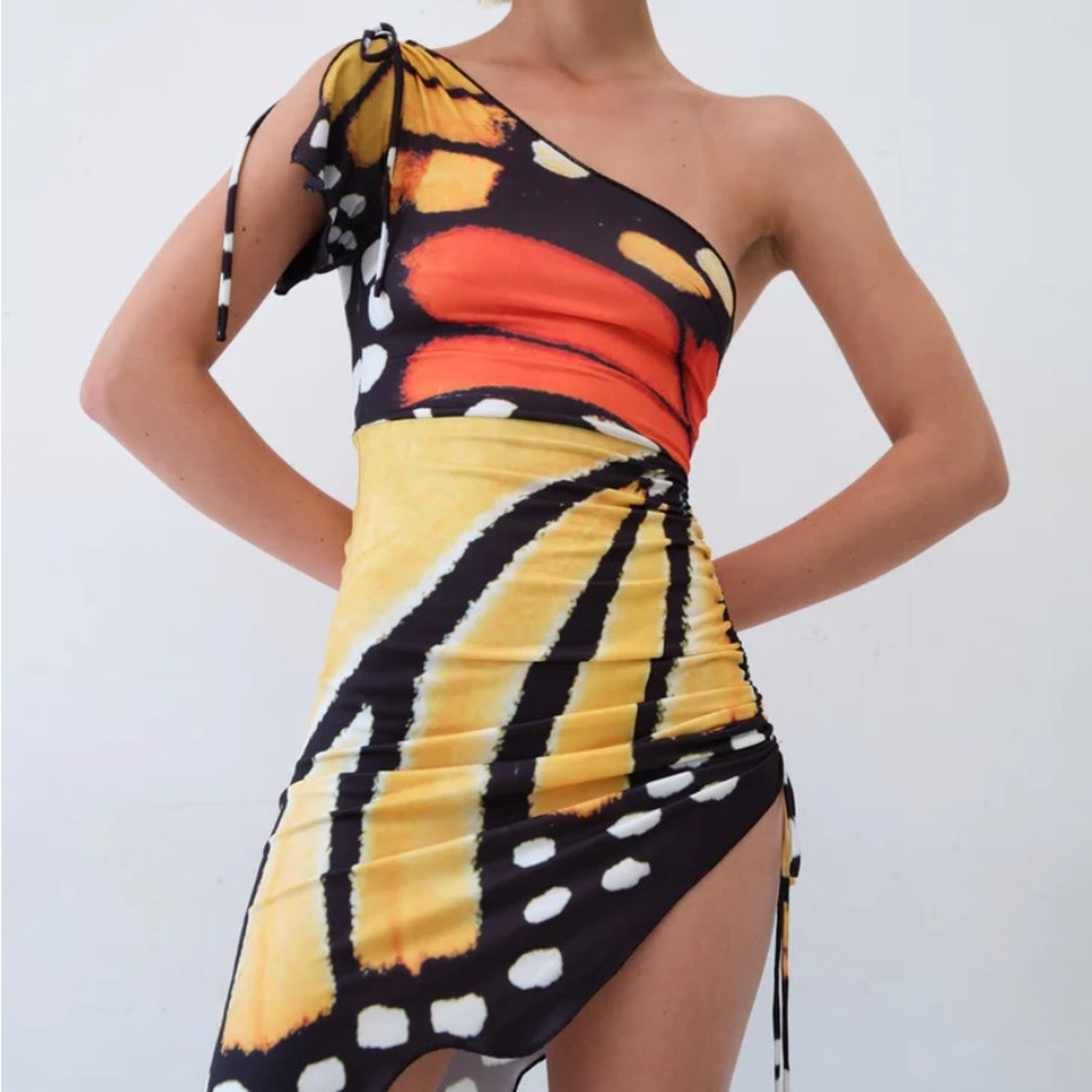 Tyler McGillivary butterfly dress